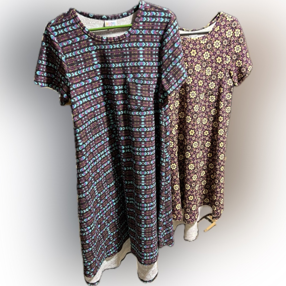 One Set of 2 Small LuLaRoe Dresses